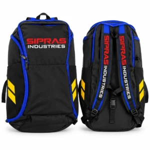Custom backpacks with personalized branding and OEM manufacturing by SIPRAS Industries