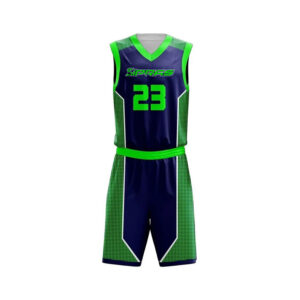 Premium Custom Basketball Uniform manufactured by SIPRAS Industries featuring sublimated basketball jersey and shorts for basketball teams, clubs, schools, universities, academies, and sports brands.