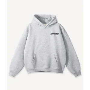 Custom oversized heavyweight hoodie with drop shoulder relaxed streetwear fit manufactured by SIPRAS Industries.