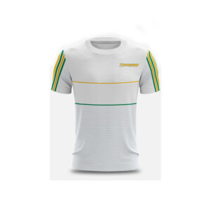 Custom Gaelic Football and Hurling Jersey featuring premium sublimated design, club crest, sponsor branding, and performance fabric for GAA teams.