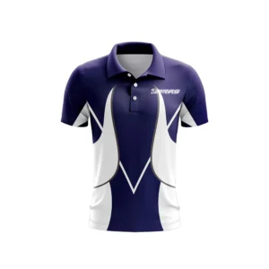 Custom sublimated and printed polo shirts manufactured by SIPRAS Industries