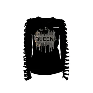 Custom rhinestone t-shirts and bling shirts manufactured by SIPRAS Industries