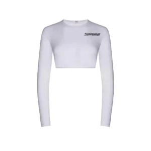 Custom sports crop tops for women gym fitness workout running yoga athletic activewear