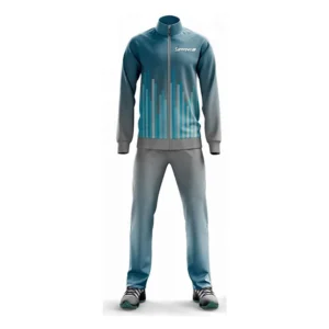 Custom sports tracksuits featuring athletic jackets, track pants, performance warm-up suits and team sportswear manufactured by SIPRAS Industries.