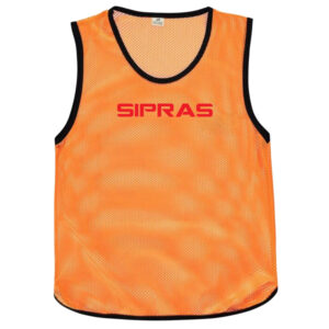 Premium custom GAA training bib with breathable mesh fabric, club colours, player number, sponsor logo, and team branding for Gaelic Football, Hurling, Camogie, and Ladies Gaelic Football (LGFA)
