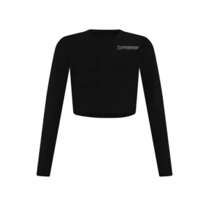 Women’s custom sports crop tops for gym fitness workout and activewear