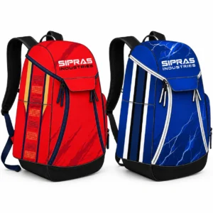 Custom sports backpacks for football, GAA, rugby, basketball, cricket, tennis and multiple sports by SIPRAS Industries