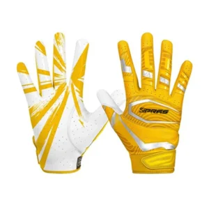 Custom American Football Receiver Gloves with Grip Palm – SIPRAS INDUSTRIES