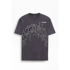 Custom rhinestone bling t-shirts manufactured by SIPRAS Industries