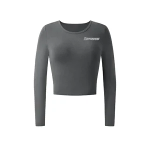 Custom women’s sports crop tops for gym fitness workout running yoga and athletic activewear