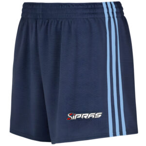 Custom GAA Gaelic Shorts featuring lightweight breathable performance fabric, custom club crest, sponsor logos, player number personalization, and sublimated team colours for Gaelic Games teams.