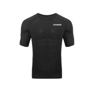 Men’s Gym T-Shirt breathable sports workout shirt quick dry moisture wicking training top