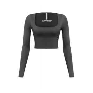 Women’s sports crop tops custom gym fitness workout running yoga activewear