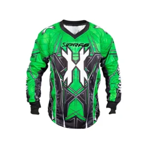Custom paintball uniforms with tactical paintball jerseys, sublimated paintball apparel, speedball uniforms, woodsball clothing and professional paintball teamwear by SIPRAS Industries.