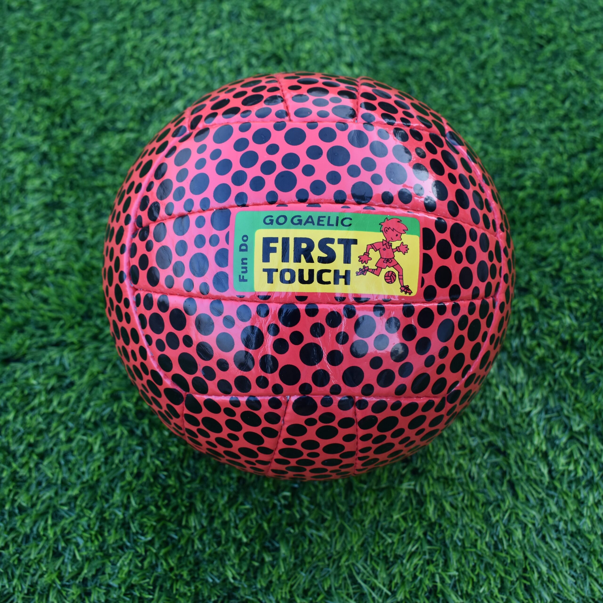 GAA first touch Gaelic football for kids age 6 to 8 training ball soft grip Go Games