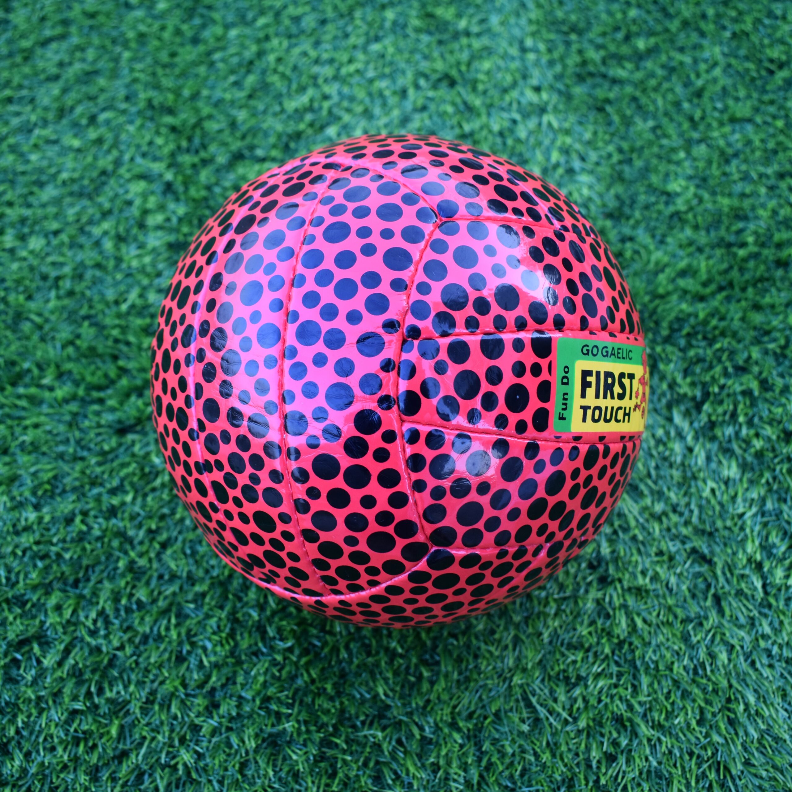 kids GAA first touch Gaelic football soft training ball for ages 6 to 8 Go Games