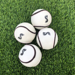 GAA Hurling All Weather Wall Ball Sliotars PU Size 4 & 5 Training Balls White