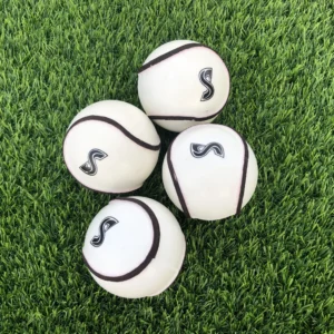 GAA Hurling All Weather Wall Ball Sliotars PU Size 4 & 5 Training Balls White