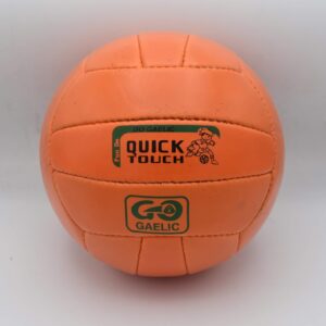 kids quick touch Gaelic football training ball age 8 to 10 lightweight grip practice