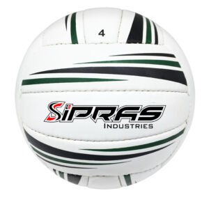 size 4 Gaelic football professional hand stitched match and training ball white