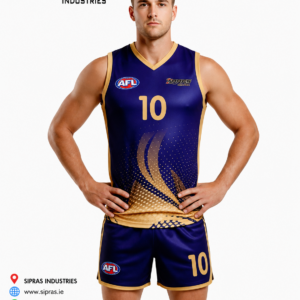 Custom AFL uniforms manufacturer with printed AFL jerseys and guernseys
