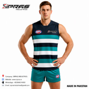 Custom printed AFL uniforms, AFL jerseys and guernseys manufacturer