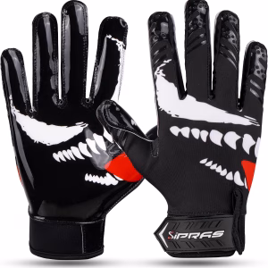 American Football Receiver Gloves for Grip and Catching – SIPRAS INDUSTRIES