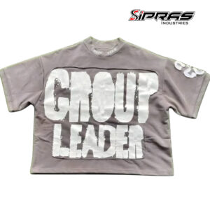 Custom heavyweight oversized streetwear T-shirt for urban clothing brands