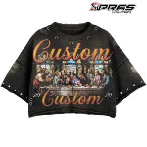 Custom streetwear crop top for women wholesale OEM ODM apparel manufacturer SIPRAS INDUSTRIES