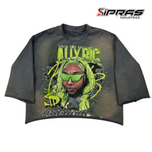 Custom oversized heavyweight Streetwear T-Shirt for contemporary urban fashion brands