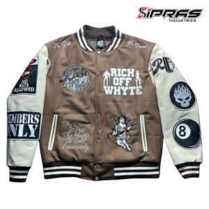 Custom Streetwear Jackets manufacturer and wholesale supplier SIPRAS INDUSTRIES