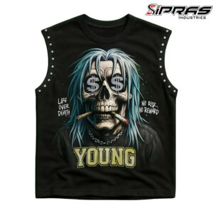 Custom oversized heavyweight Streetwear T-Shirt Tee for urban fashion clothing brands