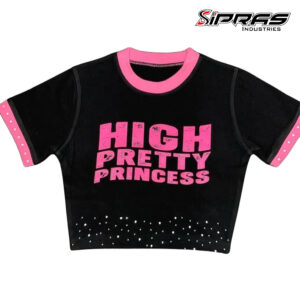 Streetwear crop tops custom apparel manufacturer wholesale private label OEM ODM SIPRAS INDUSTRIES