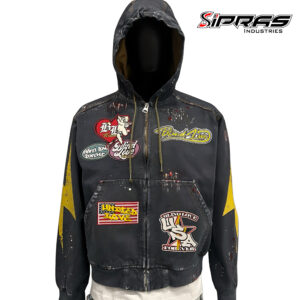 Custom Streetwear Jackets manufacturer and wholesale apparel supplier SIPRAS INDUSTRIES