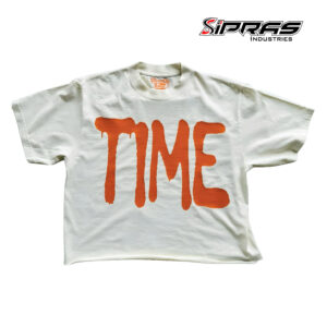 Custom oversized heavyweight streetwear T-shirt with graphic urban apparel design