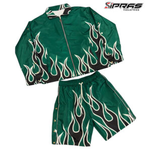 OEM ODM custom streetwear nylon sets manufactured by SIPRAS INDUSTRIES