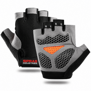 Breathable padded cycling gloves for road cycling and MTB manufactured by SIPRAS INDUSTRIES