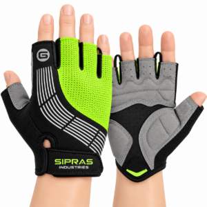 Breathable padded bike cycling gloves for road cycling MTB mountain biking and outdoor sports by SIPRAS INDUSTRIES