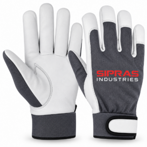 Industrial assembly gloves for precision component handling manufacturing and production line work
