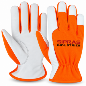 Industrial assembly gloves for precision handling component assembly and manufacturing work