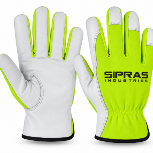 Industrial assembly gloves for manufacturing, precision handling and factory work