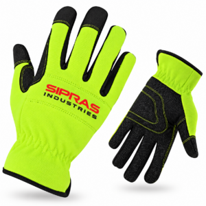 Industrial assembly gloves for precision handling, manufacturing and production work