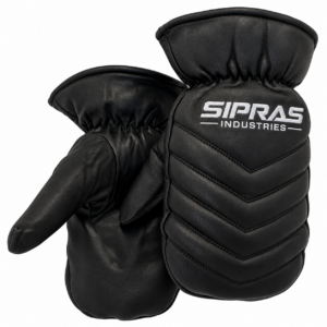 Professional curling mittens with palm for ice curling sweeping broom handling and competitive sports by SIPRAS INDUSTRIES