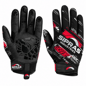 High grip sim racing gloves with silicone palm, SBR padding, and flexible breathable design for steering wheel control