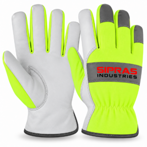 Industrial assembly gloves for precision handling manufacturing and production line work