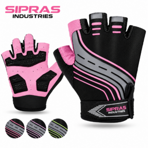 Premium breathable padded cycling gloves for road cycling MTB and mountain biking by SIPRAS INDUSTRIES
